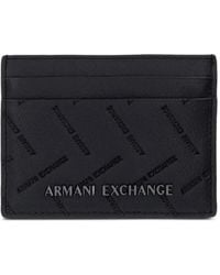 ARMANI EXCHANGE - Logo-Debossed Wallet - Lyst