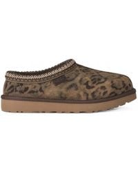UGG - Tasman Leopard-Print Mules - Lyst
