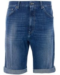Dondup - Five-Pockets Denim Shorts - Lyst