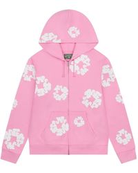 DENIM TEARS - Sweat Zippé À Capuche - Lyst