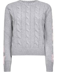 MC2 Saint Barth - Round-Neck Knitwear - Lyst