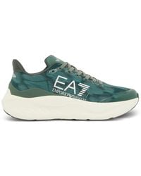 EA7 - Sneakers Mit Logo-Print - Lyst