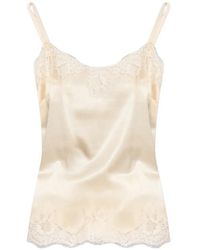 Dolce & Gabbana - Laced Pyjama Top - Lyst