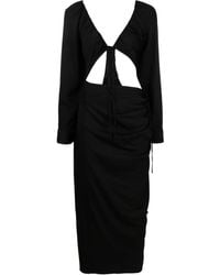 Christopher Esber - Cut-Out Long-Sleeved Dress - Lyst