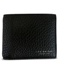 The Bridge - Portefeuille En Cuir À Logo Imprimé - Lyst