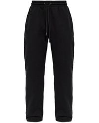 Off-White c/o Virgil Abloh - Sweatpants With A Colorfully Printed Logo - Lyst