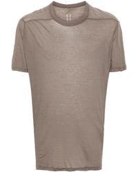 Rick Owens - Level Cotton Semi-sheer T-shirt - Lyst