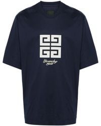 Givenchy - 4G 1952 Embroidered Logo Oversized T-Shirt - Lyst