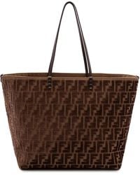 Fendi - Bolso shopper con motivo del logo - Lyst
