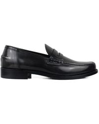 Alberto Fasciani - Shiny Leather Loafers - Lyst