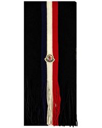 Moncler - Tricolour Wool Scarf - Lyst