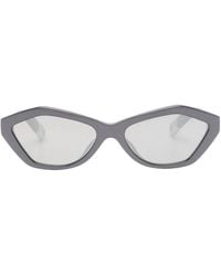 Jacquemus - Bambino Geometric-Frame Sunglasses - Lyst