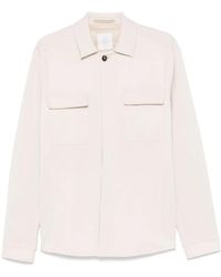 Eleventy - Hemdjacke mit klassischem Kragen - Lyst
