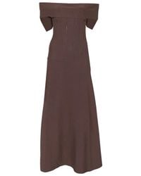 Erika Cavallini Semi Couture - Off-Shoulder Corset-Style Dress - Lyst