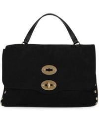 Zanellato - Postina Stud-Embellished Leather Clutch Bag - Lyst