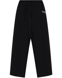 Vetements - Logo-Print Cotton Pants - Lyst