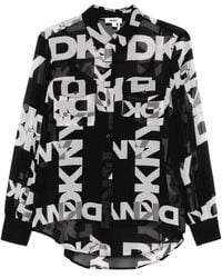 DKNY - ボタン シャツ - Lyst
