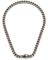 Alexander McQueen - Halskette mit Totenkopf - Lyst