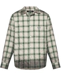 MISBHV - Checked Quilted Overshirt - Lyst