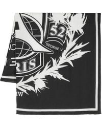 Givenchy - Schal Mit Logo-Print - Lyst