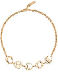 Chloé - Script Choker - Lyst