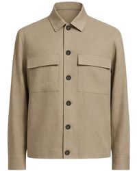 Peserico - Flap-Pocket Shirt Jacket - Lyst