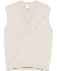 Eleventy - Fisherman's-Knit Vest - Lyst