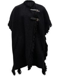 Isabel Marant - Poncho mit Fransen - Lyst