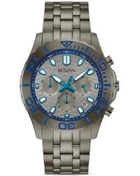Bulova - Chronograph 42Mm Watch - Lyst