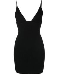 DSquared² - V-neck Mini Dress - Lyst