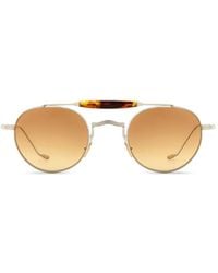 Jacques Marie Mage - Dasan Round-Frame Sunglasses - Lyst