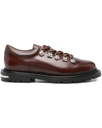 Toga Virilis - Zapatos derby de piel con cordones - Lyst