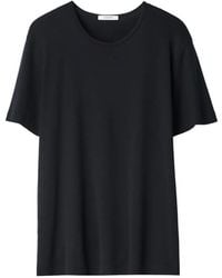 Lemaire - Scoop-Neck T-Shirt - Lyst