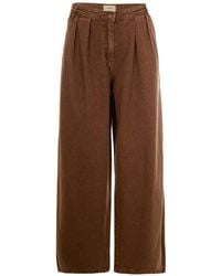 Sessun - Pantalon Ample Plissé - Lyst