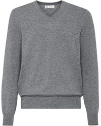 Brunello Cucinelli - Trui Met V-Hals - Lyst