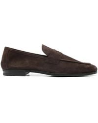 Tom Ford - Sean Penny-Slot Suede Loafers - Lyst