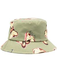 Paul Smith - Orchid-print Cotton Bucket Hat - Lyst