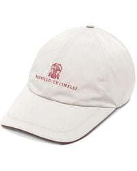 Brunello Cucinelli - Logo Baseball Cap - Lyst