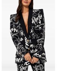 CAMILLA - Spirit Scribble Printed Blazer - Lyst