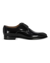 Ortigni - Polished-Finish Derby Shoes - Lyst