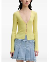 From Future - Ribbed-Knit Cardigan - Lyst