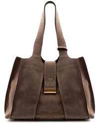 Roberto Festa - Eloise Ribbed-Leather Tote Bag - Lyst