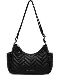 KARL LAGERFELD - Sac À Bandoulière À Design Matelassé - Lyst