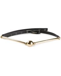 Lanvin - Leather Belt - Lyst