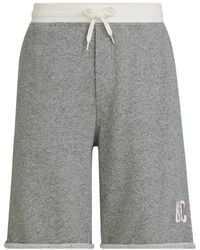 Brunello Cucinelli - Logo-print Track Shorts - Lyst