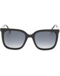 Carolina Herrera - Logo-Detail Square-Frame Sunglasses - Lyst