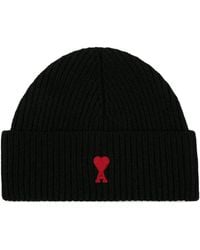 Ami Paris - Wool Hat - Lyst