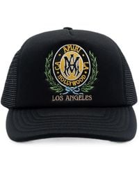 Amiri - Logo-Embroidered Mesh-Panel Trucker Hat - Lyst