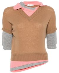 August Barron - Layered Polo Top - Lyst