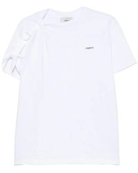 Coperni - T-Shirt À Boucle Et Logo Imprimé - Lyst